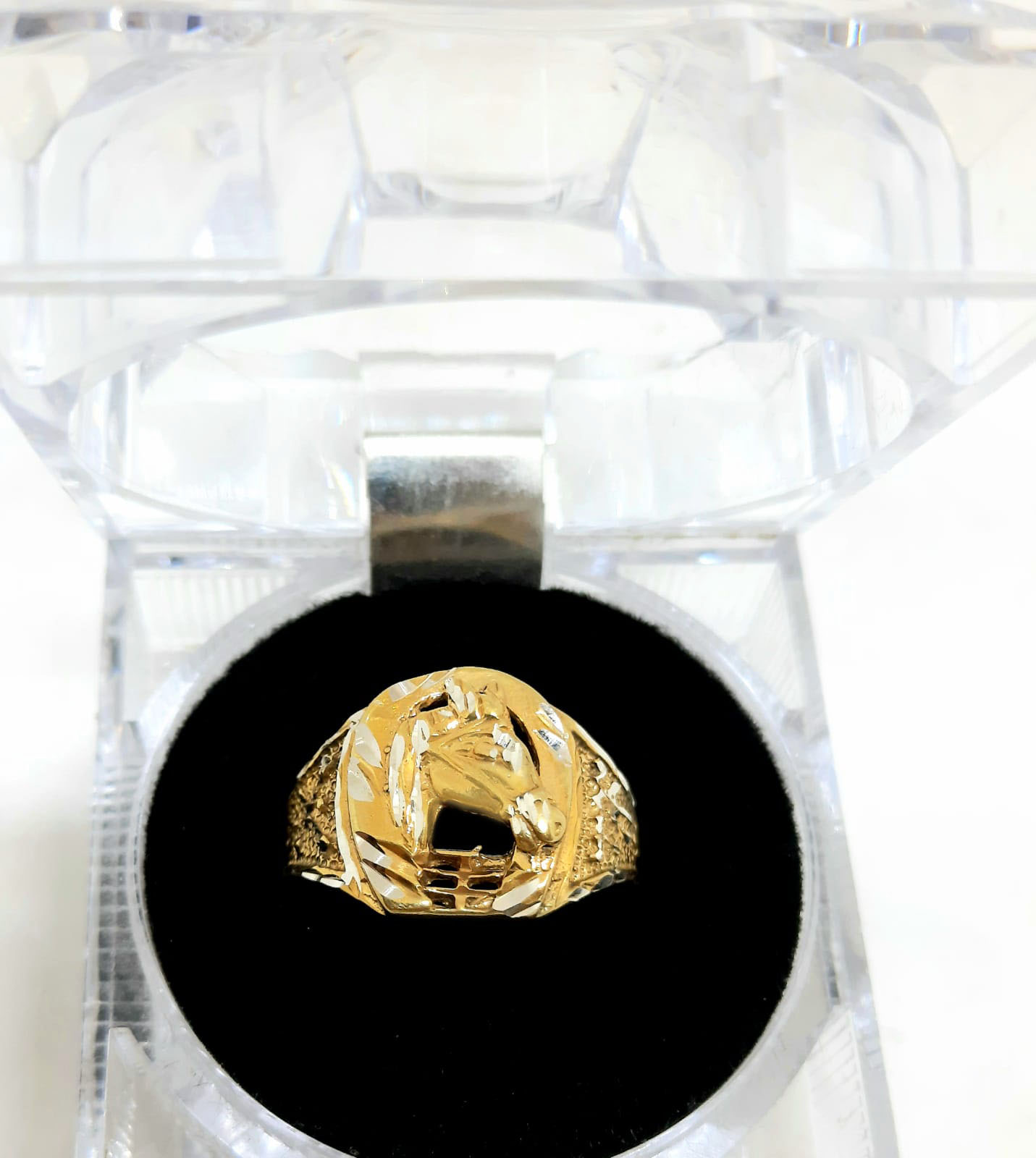Gold Gent Ring
